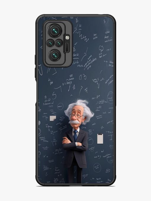 Albert Einstein Glossy Soft Edge Case for Xiaomi Redmi Note 10 Pro Max Chachhi