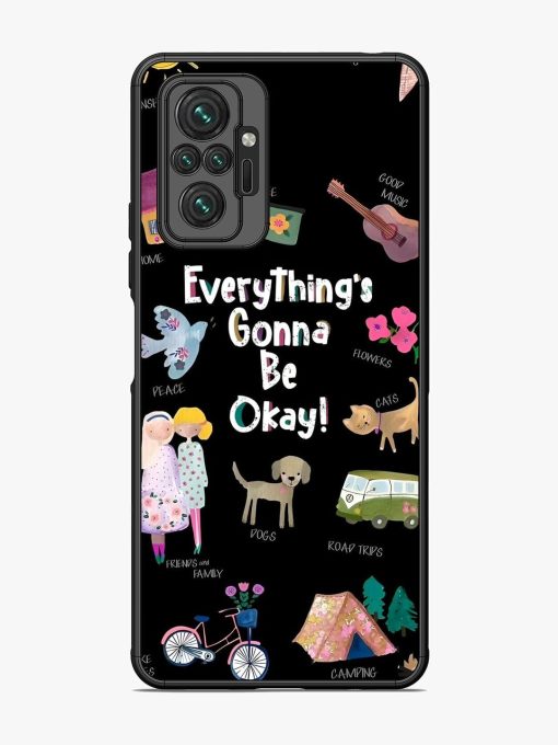 Everything'S Gonna Be Okay Glossy Soft Edge Case for Xiaomi Redmi Note 10 Pro Max Chachhi