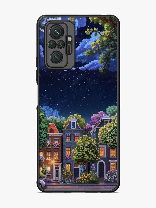 Moonlit Streets Glossy Soft Edge Case for Xiaomi Redmi Note 10 Pro Max Chachhi