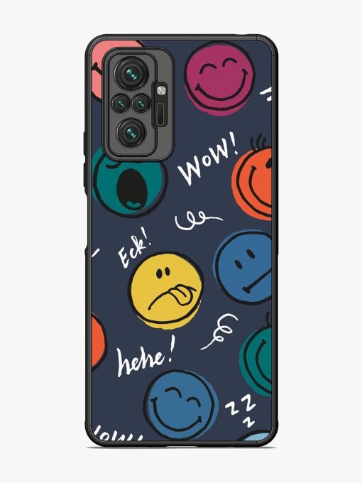 Emoticon Parade Glossy Soft Edge Case for Xiaomi Redmi Note 10 Pro Max Chachhi