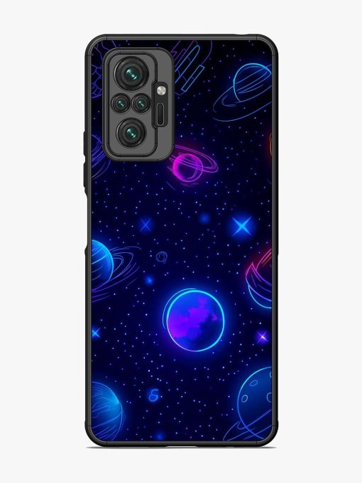 Neon Cosmos Glossy Soft Edge Case for Xiaomi Redmi Note 10 Pro Max Chachhi