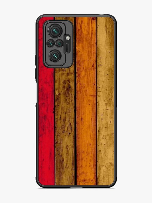 Colorful Woodgrain Glossy Soft Edge Case for Xiaomi Redmi Note 10 Pro Max Chachhi