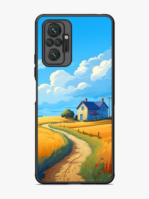 Countryside Cottage Glossy Soft Edge Case for Xiaomi Redmi Note 10 Pro Max Chachhi