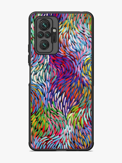 Vibrant Waves Glossy Soft Edge Case for Xiaomi Redmi Note 10 Pro Max Chachhi