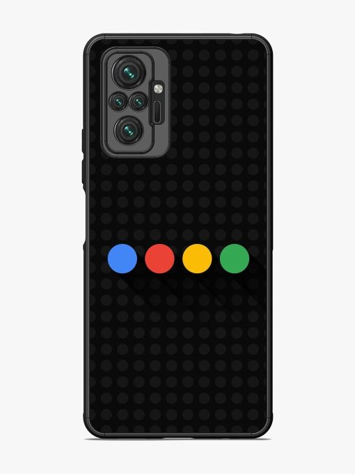 Google Dots Glossy Soft Edge Case for Xiaomi Redmi Note 10 Pro Max Chachhi