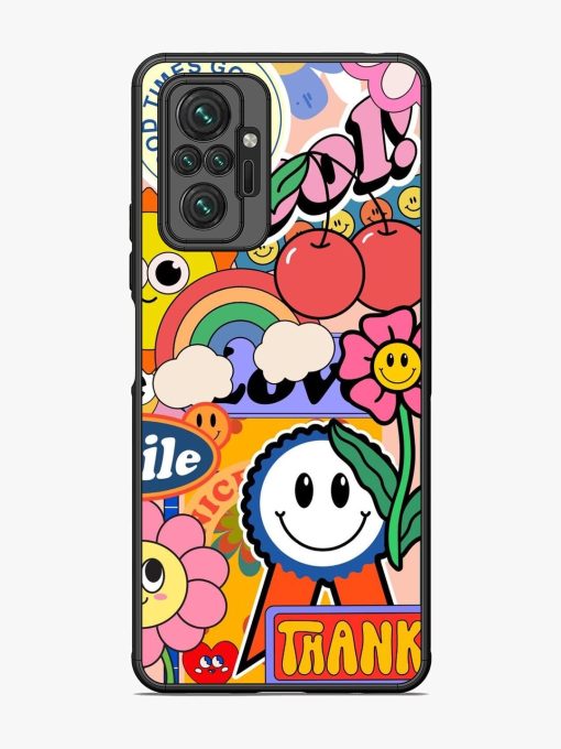 Good Times Good Vibes Glossy Soft Edge Case for Xiaomi Redmi Note 10 Pro Max Chachhi