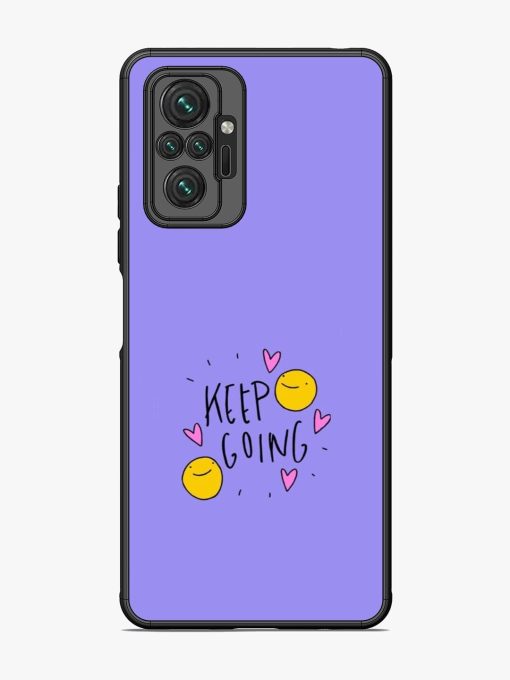 Smiling Through It All Glossy Soft Edge Case for Xiaomi Redmi Note 10 Pro Max Chachhi