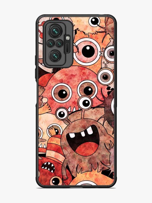 Monster Mash Glossy Soft Edge Case for Xiaomi Redmi Note 10 Pro Max Chachhi