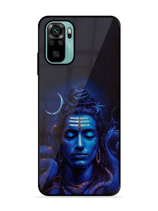 Mystic Mahadev Glossy Soft Edge Case for Xiaomi Redmi Note 10S Chachhi