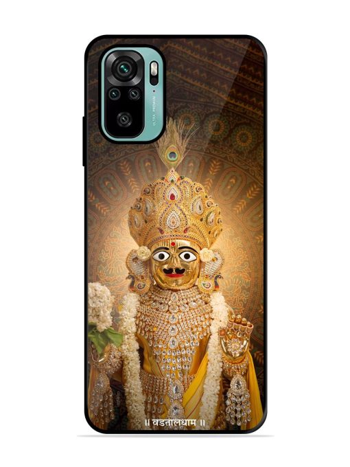 Hare Krishna Maharaj Glossy Soft Edge Case for Xiaomi Redmi Note 10S Chachhi