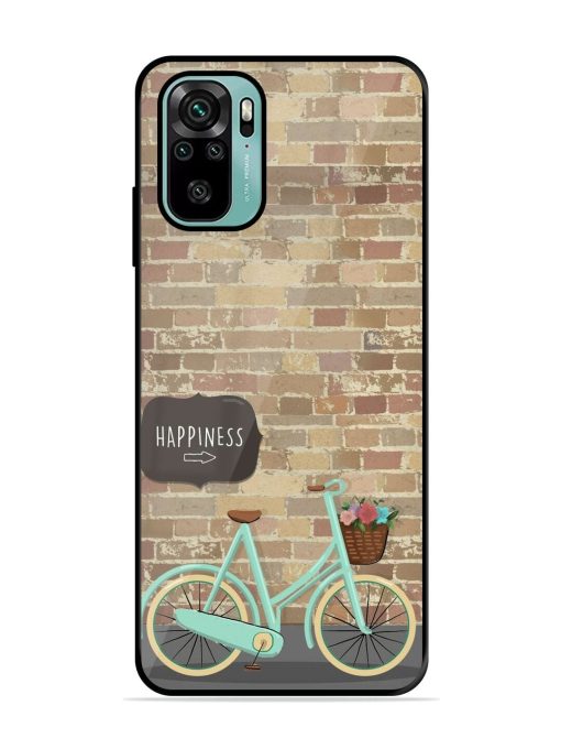 Pedaling Towards Happiness Glossy Soft Edge Case for Xiaomi Redmi Note 10S