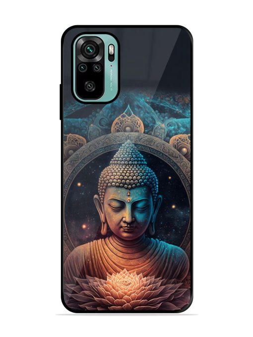 The Buddha Art Glossy Soft Edge Case for Xiaomi Redmi Note 10S