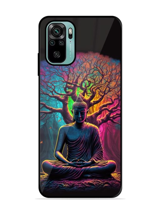 Enlightened Serenity Glossy Soft Edge Case for Xiaomi Redmi Note 10S Chachhi