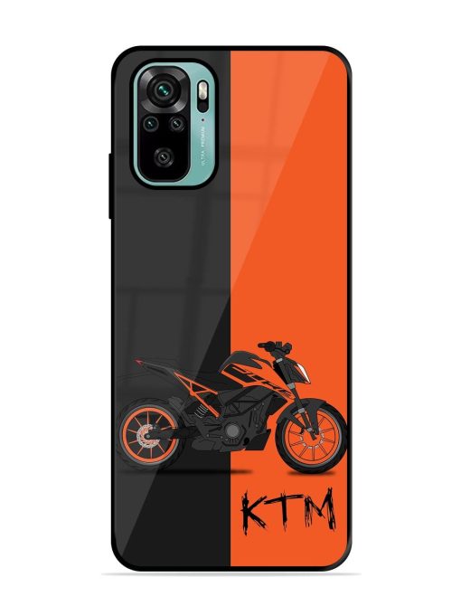 Orange Beast Glossy Soft Edge Case for Xiaomi Redmi Note 10S Chachhi