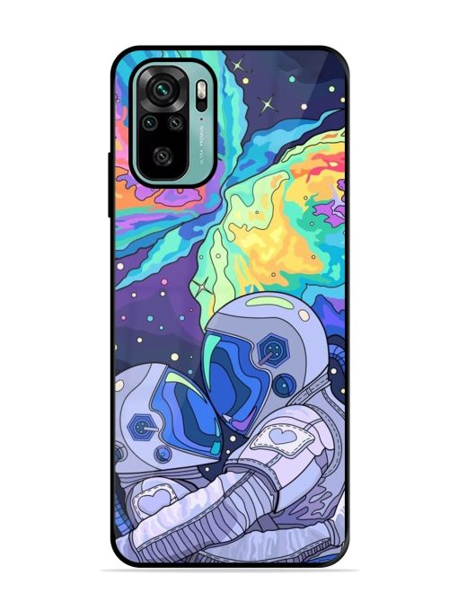 Cosmic Love Glossy Soft Edge Case for Xiaomi Redmi Note 10S Chachhi