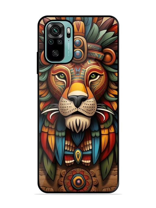 Aztec Majesty Glossy Soft Edge Case for Xiaomi Redmi Note 10S Chachhi