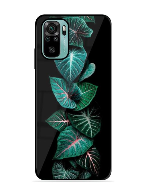 Emerald Elegance Glossy Soft Edge Case for Xiaomi Redmi Note 10S Chachhi