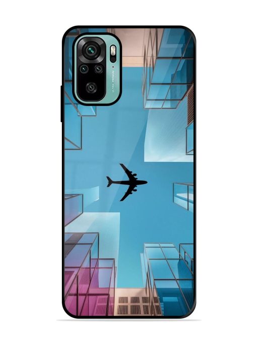 Urban Flightpath Glossy Soft Edge Case for Xiaomi Redmi Note 10S Chachhi