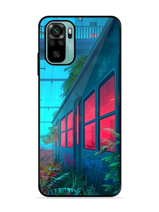 Urban Jungle Glossy Soft Edge Case for Xiaomi Redmi Note 10S Chachhi