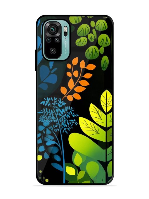 Midnight Garden Glossy Soft Edge Case for Xiaomi Redmi Note 10S Chachhi