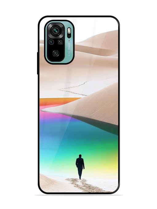 Desert Dreams Glossy Soft Edge Case for Xiaomi Redmi Note 10S Chachhi