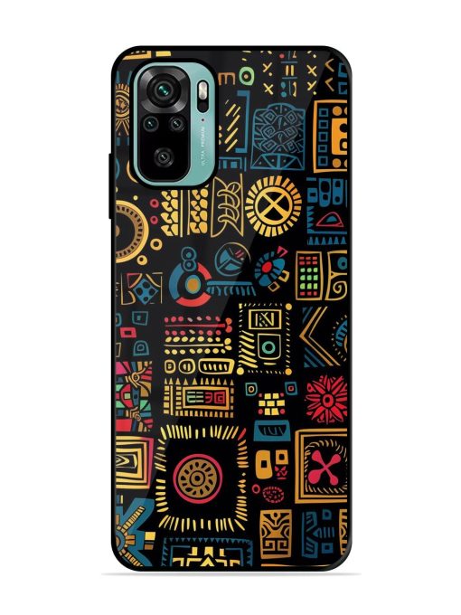 Tribal Tapestry Glossy Soft Edge Case for Xiaomi Redmi Note 10S Chachhi