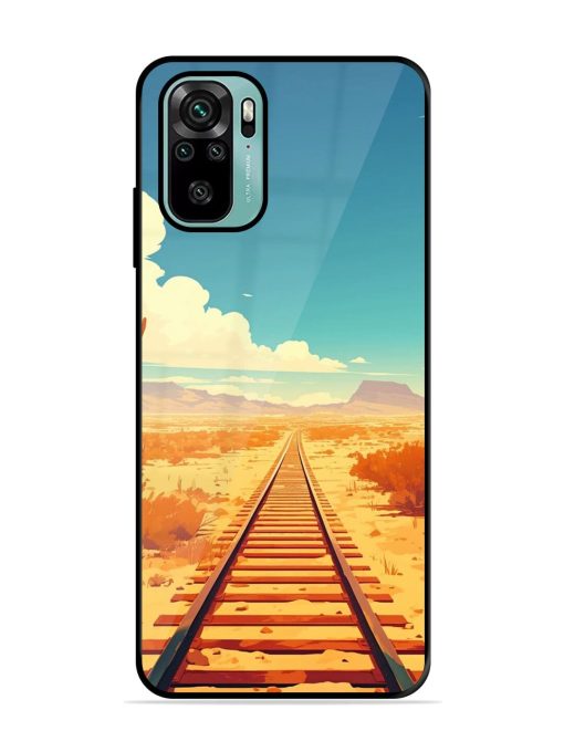 Endless Horizon Glossy Soft Edge Case for Xiaomi Redmi Note 10S Chachhi