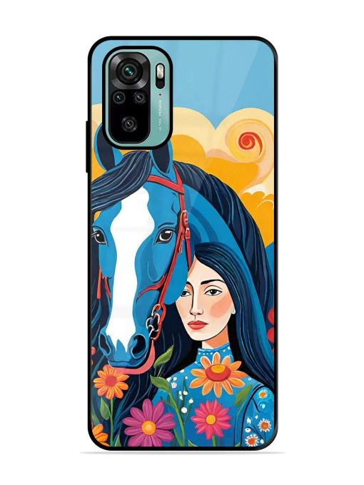 Equine Enchantment Glossy Soft Edge Case for Xiaomi Redmi Note 10S Chachhi