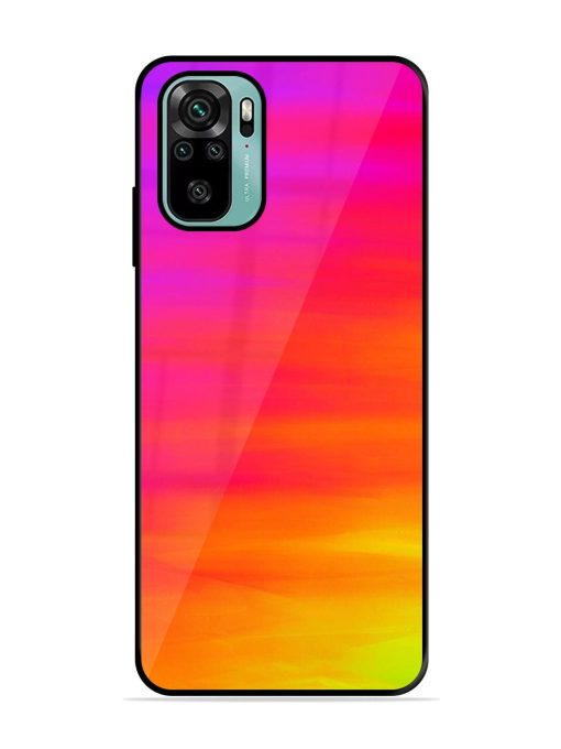 Neon Horizon Glossy Soft Edge Case for Xiaomi Redmi Note 10S Chachhi