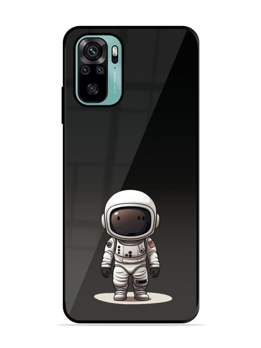 Neon Astronaut Glossy Soft Edge Case for Xiaomi Redmi Note 10S Chachhi