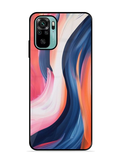 Whirling Hues Glossy Soft Edge Case for Xiaomi Redmi Note 10S Chachhi