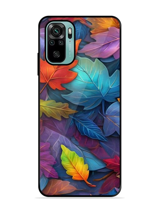 Autumn'S Embrace Glossy Soft Edge Case for Xiaomi Redmi Note 10S Chachhi