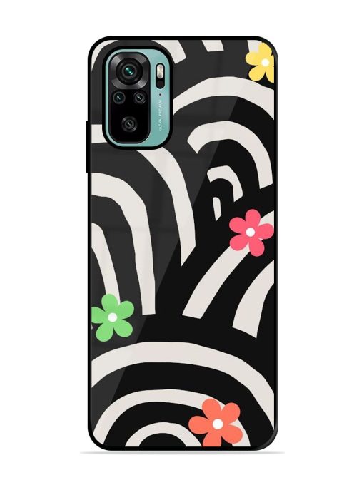 Rainbow Arcs Glossy Soft Edge Case for Xiaomi Redmi Note 10S Chachhi