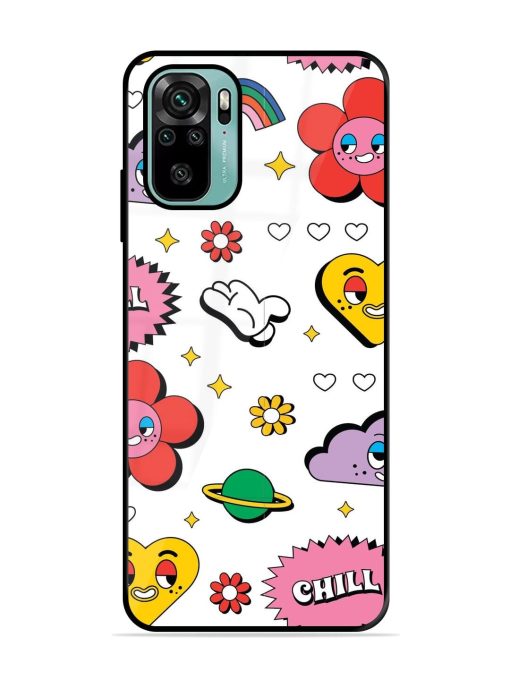 Whimsical Wonderland Glossy Soft Edge Case for Xiaomi Redmi Note 10S Chachhi