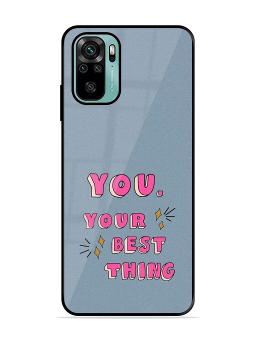 Self-Love Sparkles Glossy Soft Edge Case for Xiaomi Redmi Note 10S Chachhi