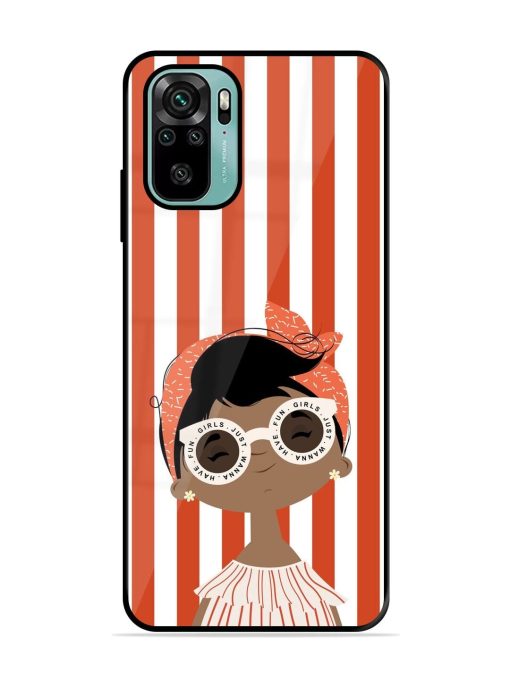 Girls Just Wanna Have Fun Glossy Soft Edge Case for Xiaomi Redmi Note 10S Chachhi