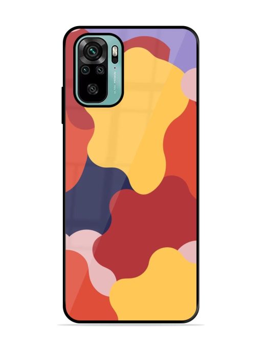 Gooey Color Chaos Glossy Soft Edge Case for Xiaomi Redmi Note 10S Chachhi