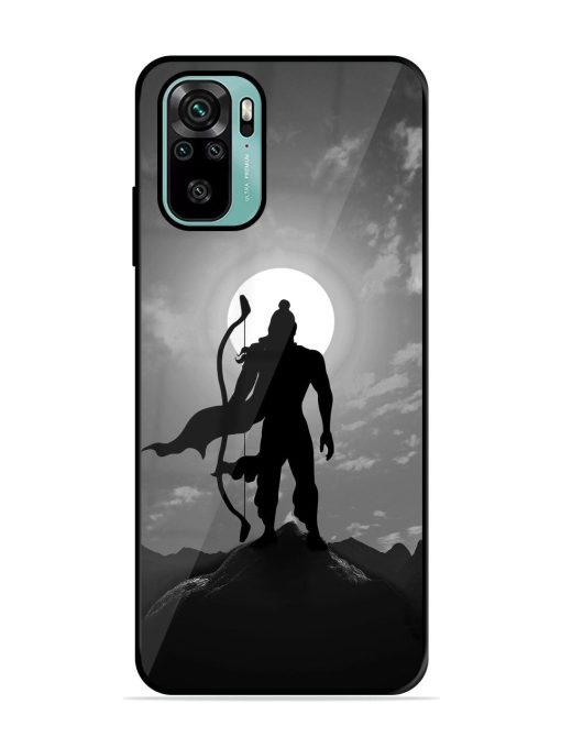 The Undefeated Warrior Glossy Soft Edge Case for Xiaomi Redmi Note 10S Chachhi