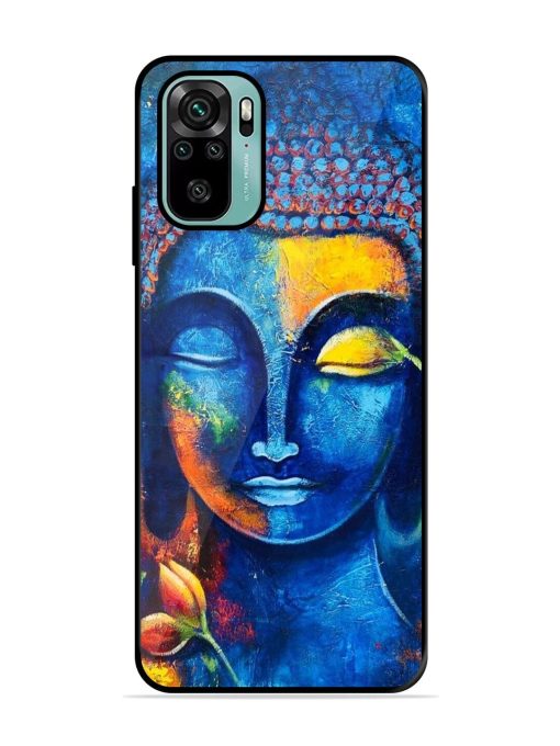 Enlightened Serenity Glossy Soft Edge Case for Xiaomi Redmi Note 10S Chachhi