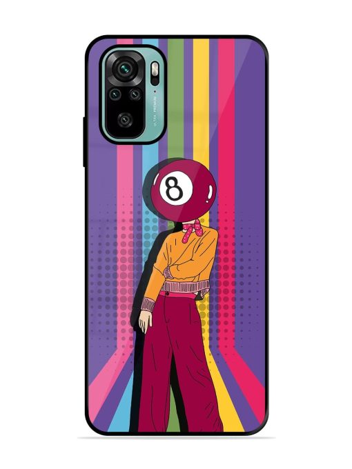 Eight Ball Fashionista Glossy Soft Edge Case for Xiaomi Redmi Note 10S Chachhi