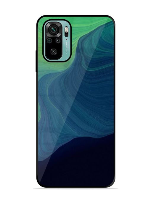 Oceanic Dreams Glossy Soft Edge Case for Xiaomi Redmi Note 10S Chachhi