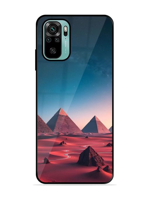 Ancient Wonders Sky Glossy Soft Edge Case for Xiaomi Redmi Note 10S Chachhi