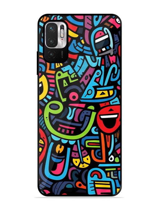 Doodlephoria Glossy Soft Edge Case for Xiaomi Redmi Note 10T (5G) Chachhi