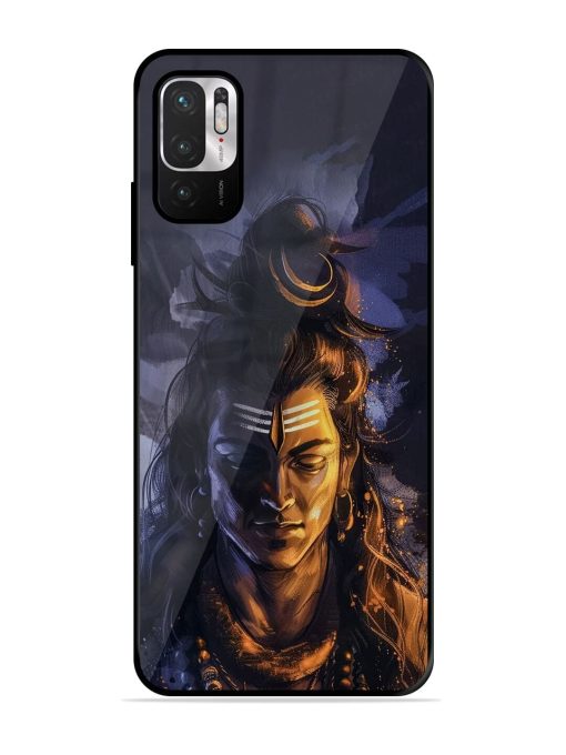 Lord Shiva Glossy Soft Edge Case for Xiaomi Redmi Note 10T (5G) Chachhi