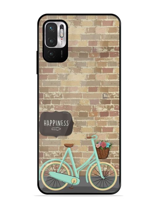 Pedaling Towards Happiness Glossy Soft Edge Case for Xiaomi Redmi Note 10T (5G) Chachhi