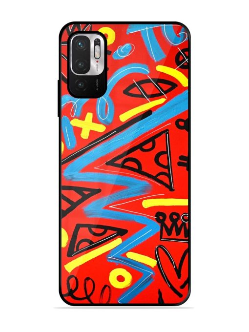 Groovy Garden Glossy Soft Edge Case for Xiaomi Redmi Note 10T (5G) Chachhi