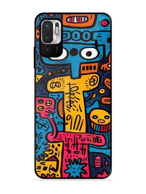 Doodletopia Glossy Soft Edge Case for Xiaomi Redmi Note 10T (5G) Chachhi