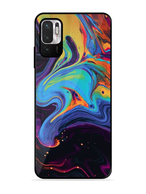 Liquid Dreamscape Glossy Soft Edge Case for Xiaomi Redmi Note 10T (5G)