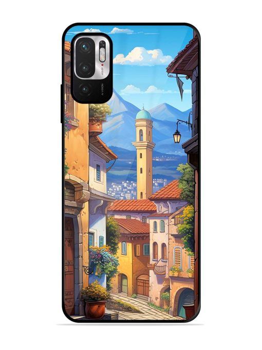 Tuscan Twilight Glossy Soft Edge Case for Xiaomi Redmi Note 10T (5G) Chachhi