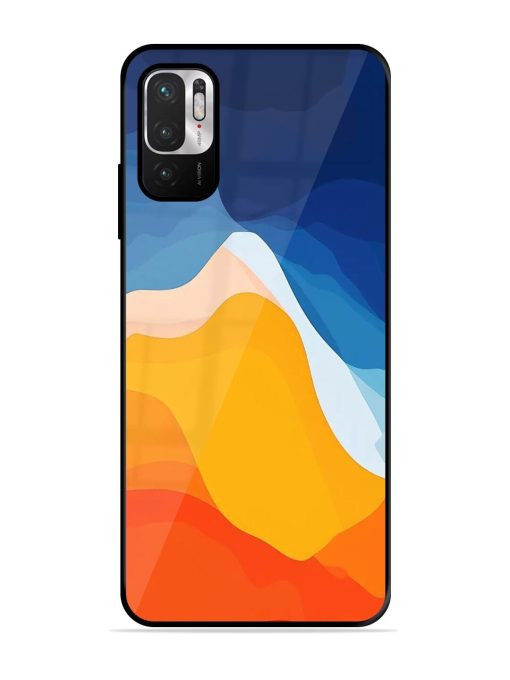 Liquid Landscape Glossy Soft Edge Case for Xiaomi Redmi Note 10T (5G) Chachhi